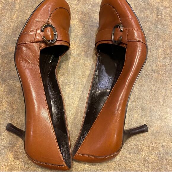 Vintage Enzo Angiolini Career Slip On Heels Size 8 - Picture 10 of 12